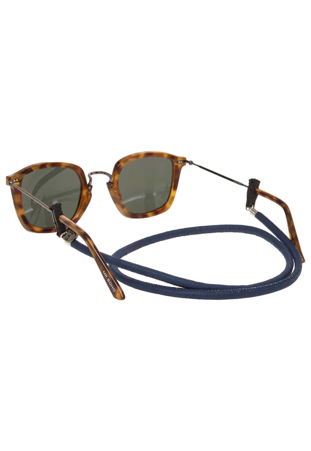 Cuelga Lentes Formal Cuero Alcornoque